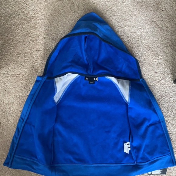 Under Armour Boys Full Zip Hooded Jacket - Picture 2 of 4